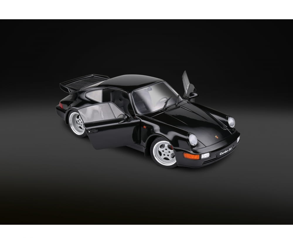 Solido Modellauto Porsche 911 964 Turbo 1_18 in Schwarz 1993