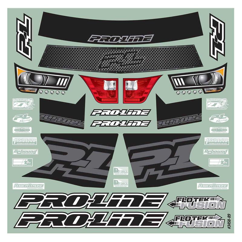 Proline Pre-Cut Flo-Tek Fusion Clear Body : PRO-2 SC, SLH