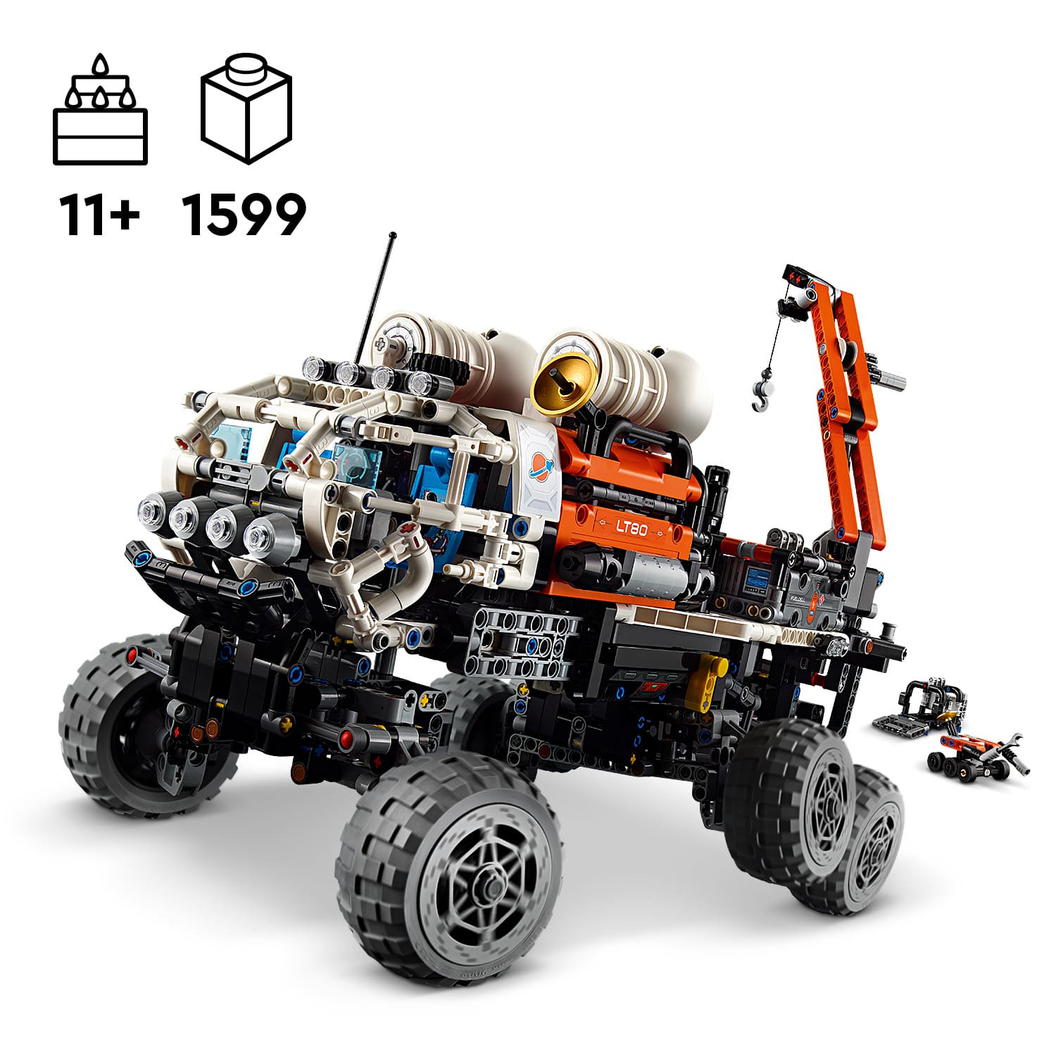 lego technic mars rover modell
