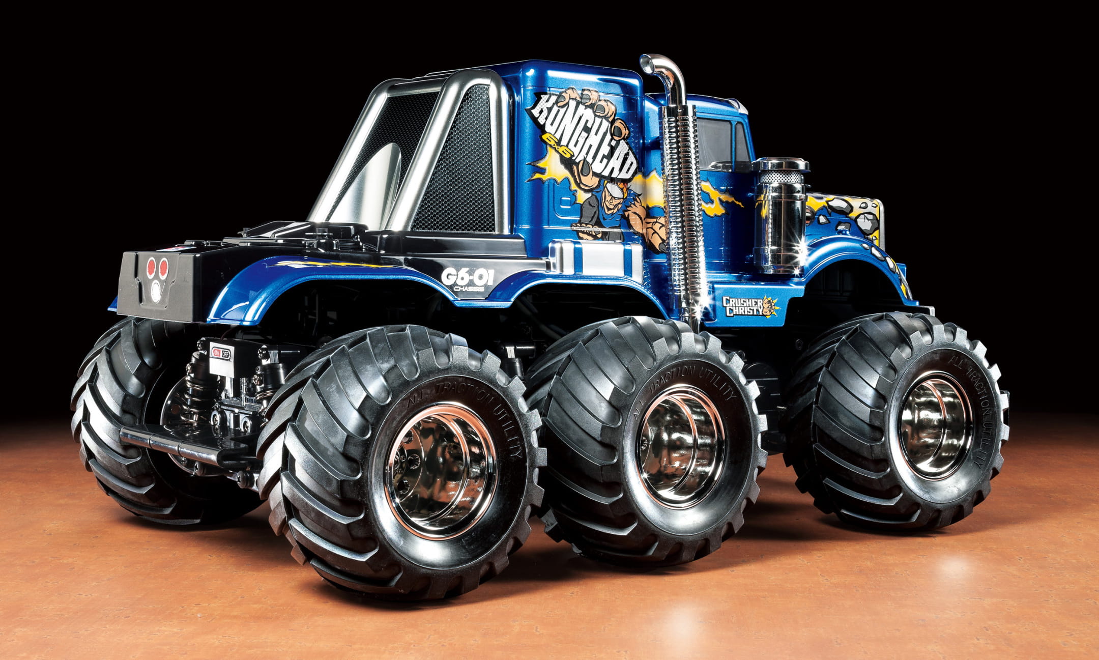 Tamiya RC Monstertruck Konghead 6x6 G6-01 1:18 Bausatz