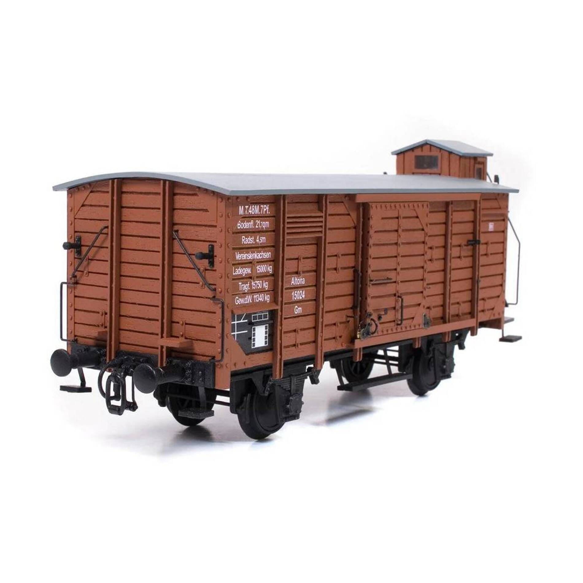 Gepaeckwagen Standmodellbausatz 1_32 - Modellzubehoer