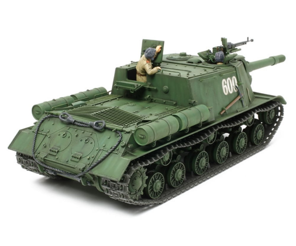 Tamiya WWII Russischer Panzer Sw.KPz JSU-152 (2) 1:35 Plastik Modellbau Militär Bausatz