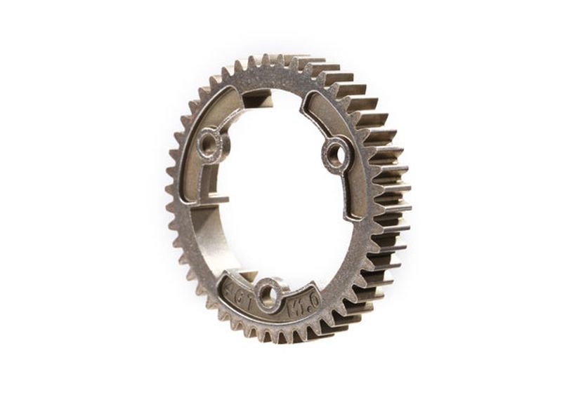 Traxxas Spur gear_ 46-tooth_ steel breite Version _1.0 metric pitch_ - RC-Zubehoer