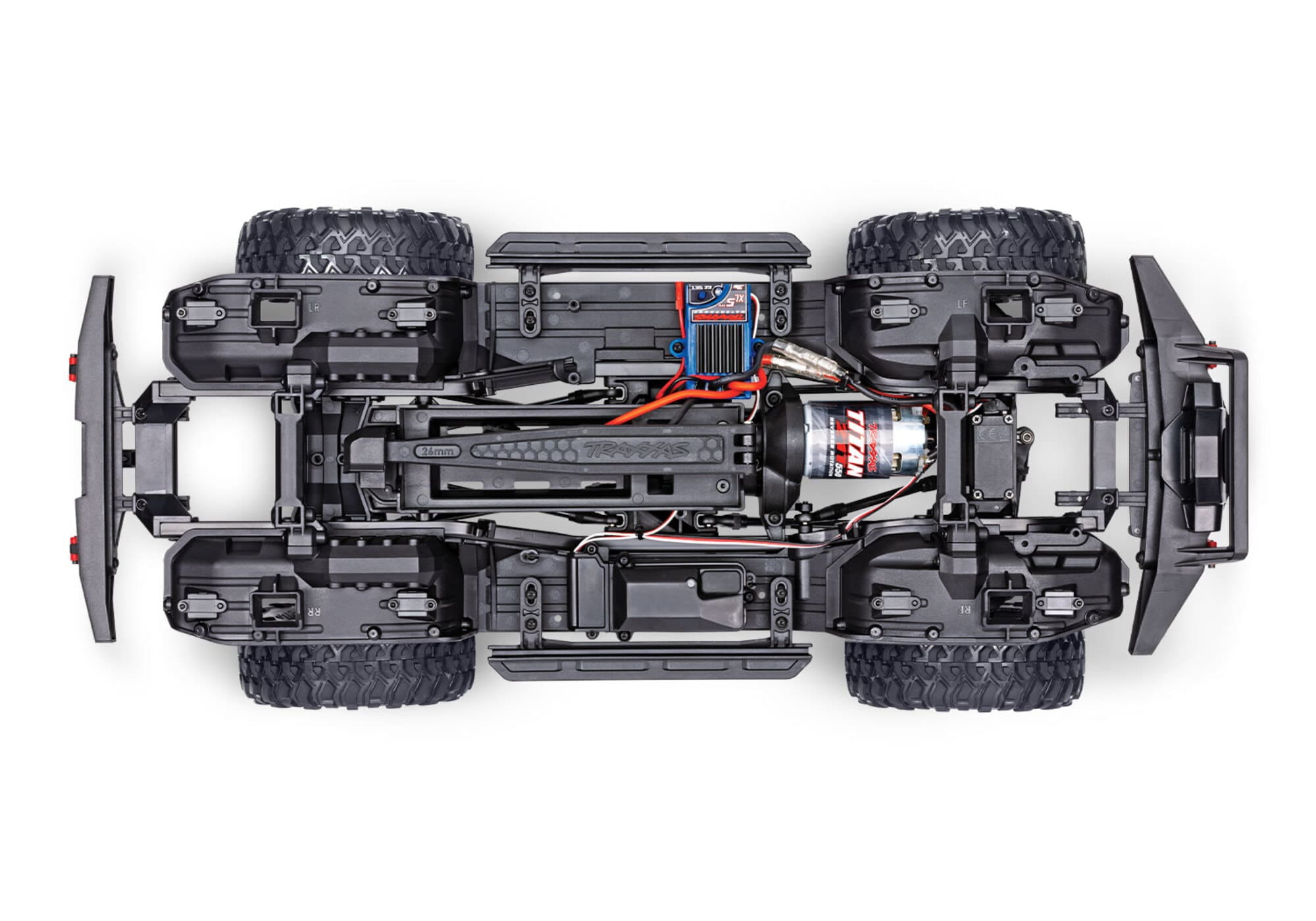 TRAXXAS TRX-4 Sport 4x4 Crawler 1_10 RTR mit Portalachsen und Aluminium Stossdaempfern