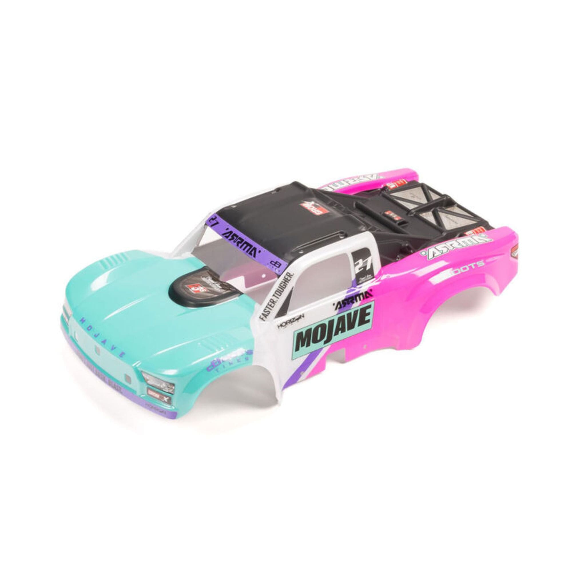 arrma mojave 1_16 grom karosserie teal pink Arrma Mojave 1_16 grom Karosserie Teal-Pink - RC-Zubehoer