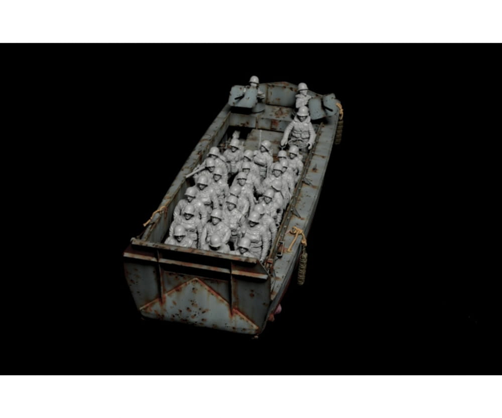 Italeri 1:35 LCVP mit US Infanterie D-Day
