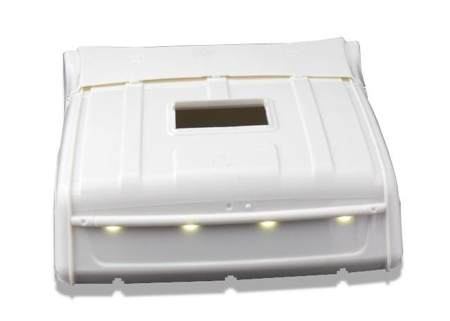 Lesu 1_14 Hochdach fuer Scania R620 mit LED unlackiert - RC-Zubehoer