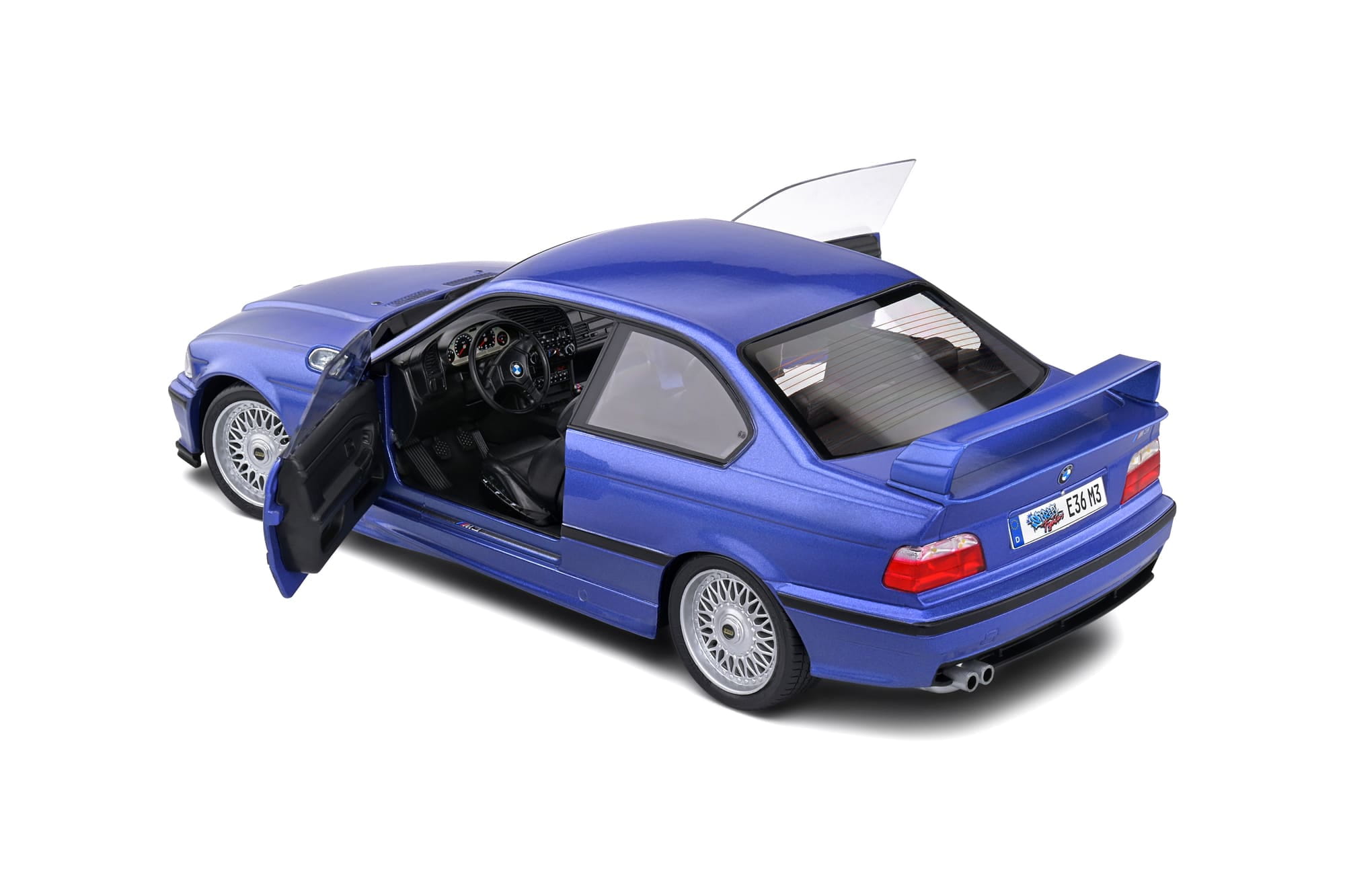 Solido BMW M3 Coupe Estoril Blue Modellauto 1_18