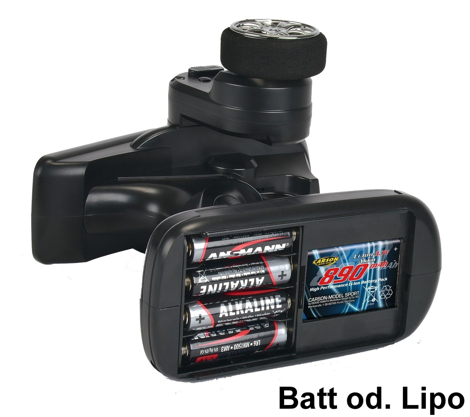 Carson Reflex Wheel pro III LCD 2,4GHz 11,1V FHSS 3 Kanal Fernsteuerung mit 4 Kanal Empfänger Carson Reflex Wheel pro III LCD 2,4GHz 11,1V FHSS 3 Kanal Fernsteuerung mit 4 Kanal Empfänger