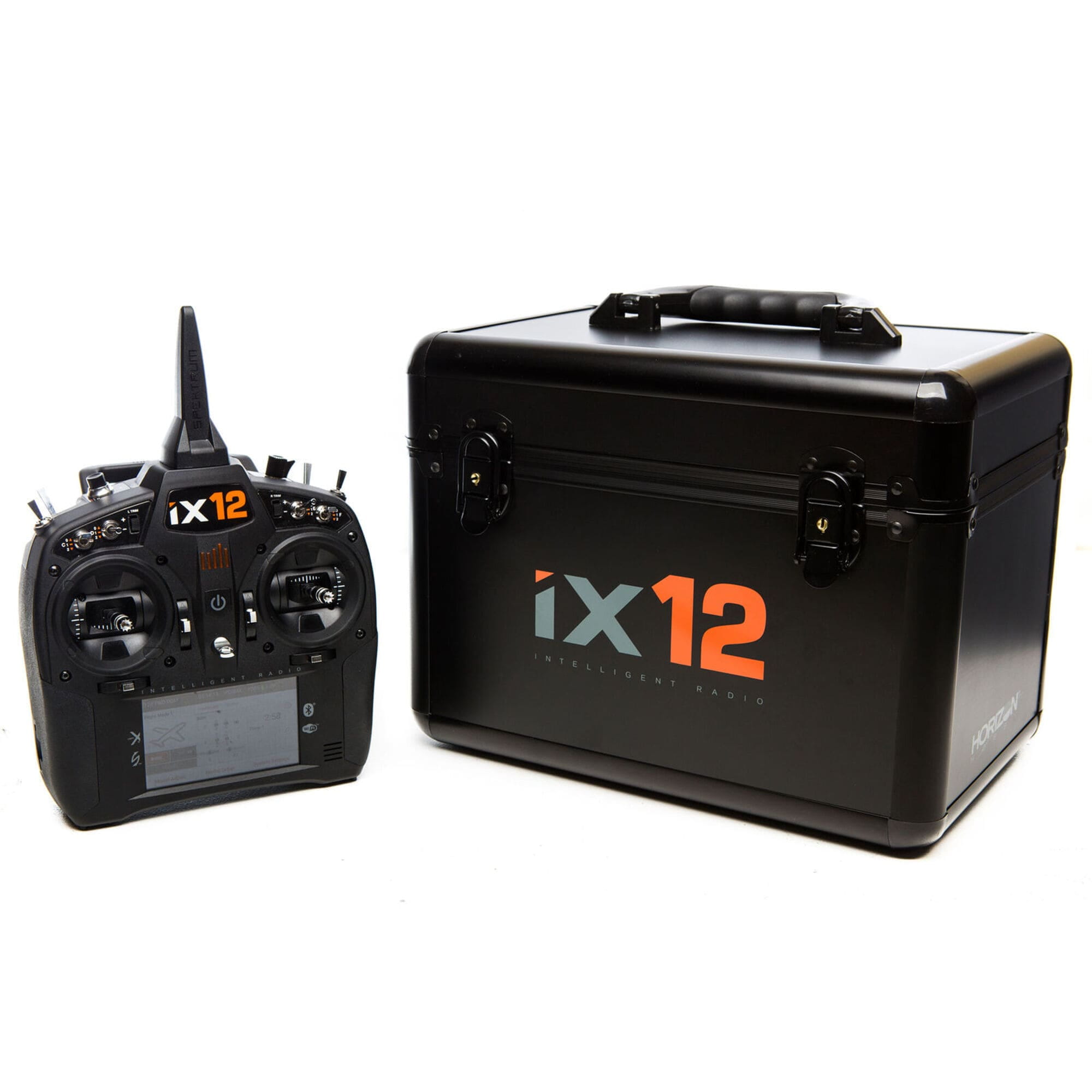 Spektrum iX12 Aluminium Sender-Koffer fuer RC Fernsteuerung