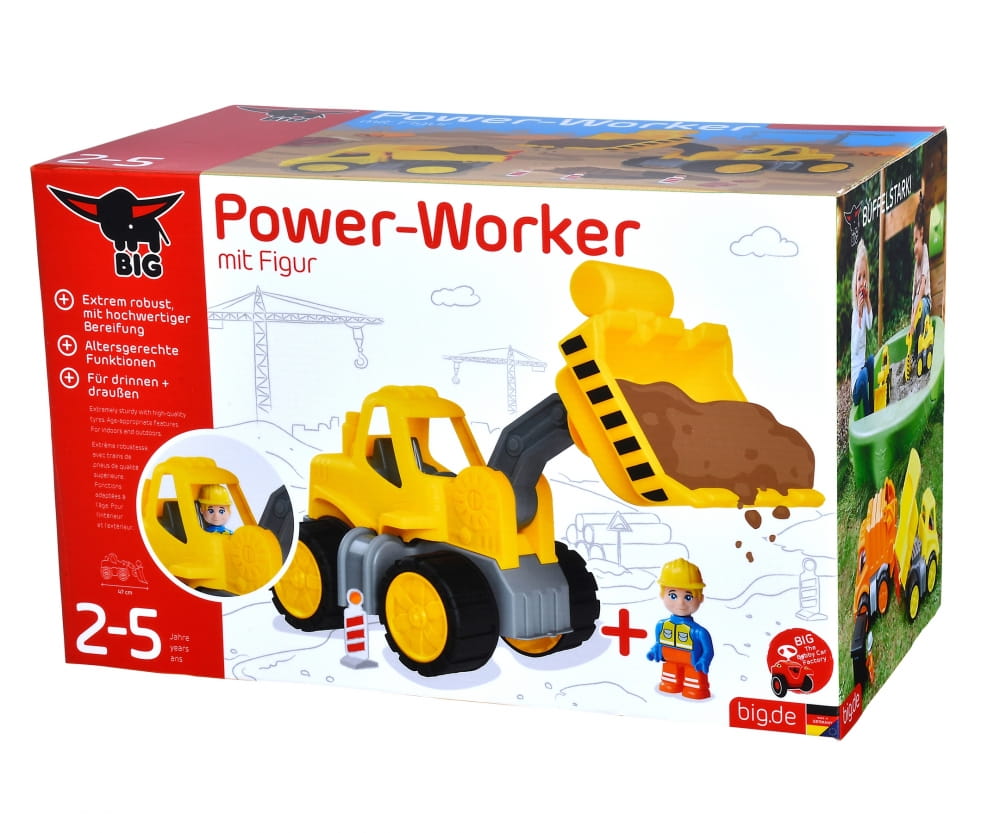 Big Power Worker Radlader + Figur
