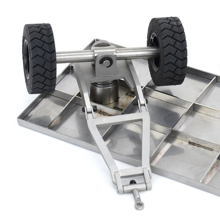Thicon Anhaenger fuer Gabelstapler aus Edelstahl - RC-Zubehoer