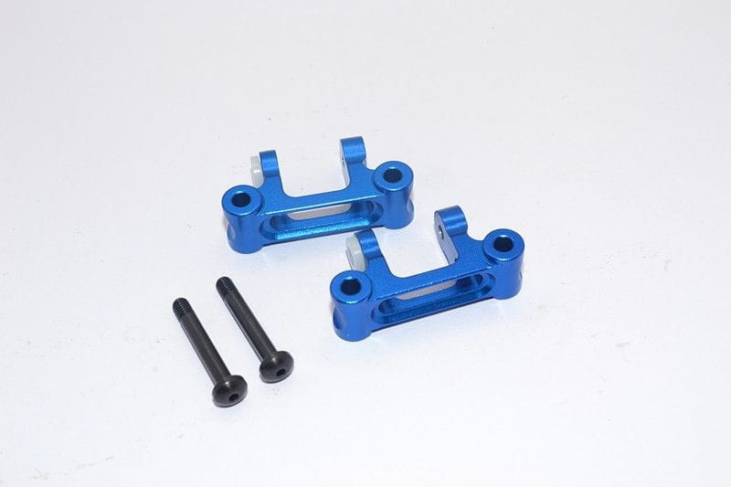 GPM Alu C-Hub vorne blau fuer Tamiya DT03 - RC-Zubehoer