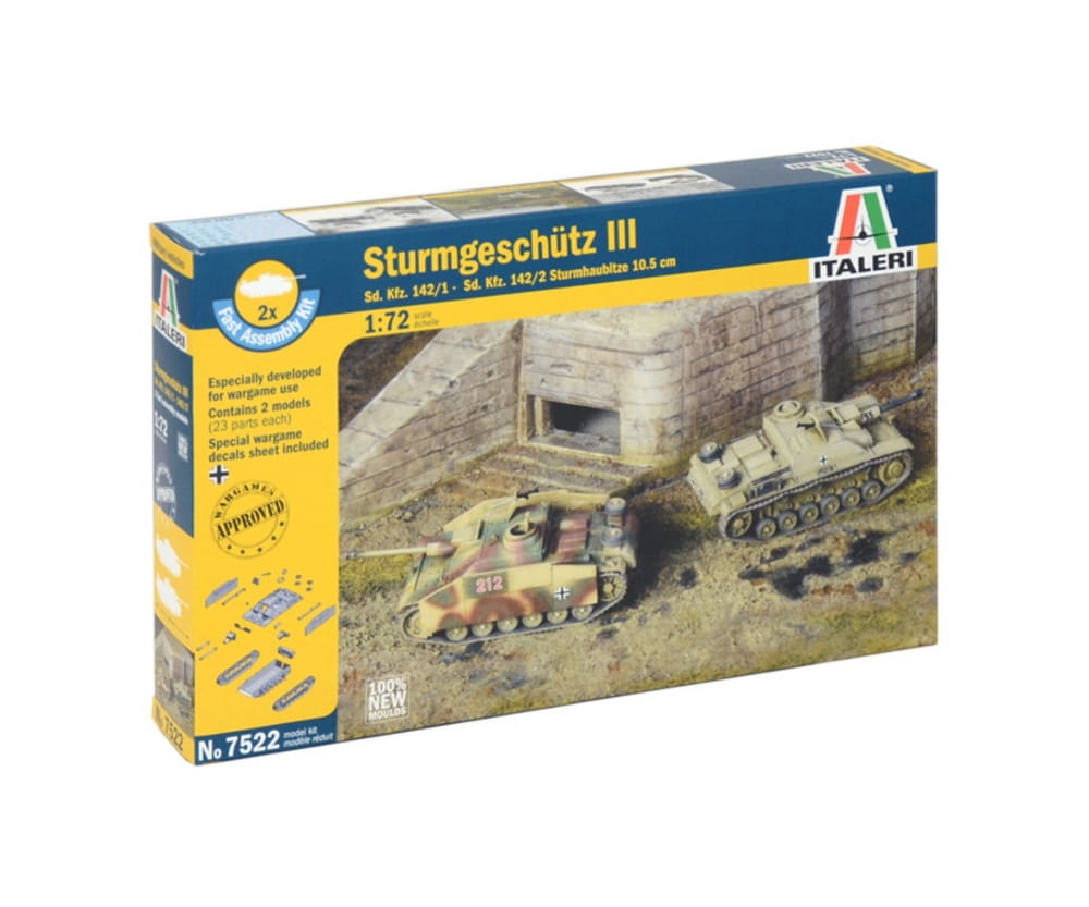 Italeri 1:72 Sd.Kfz 142/1 Sturmgesch.III