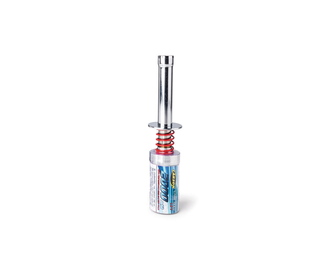 Carson 1_2V_2000mAh Gluehkerzenstecker Akku - RC-Zubehoer