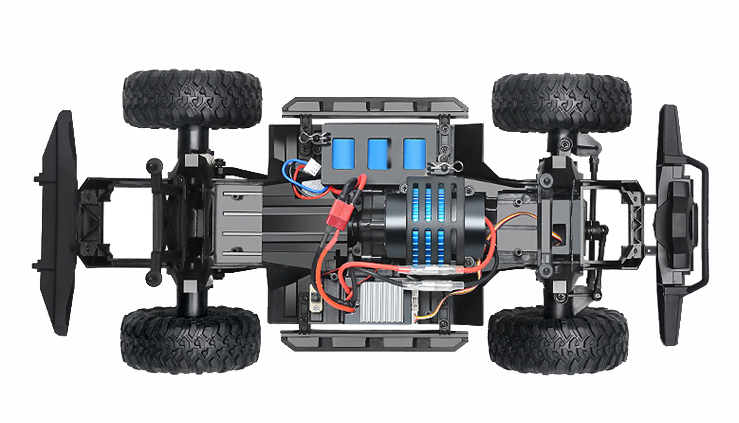 Amewi RC Race Crawler Dirt Climbing PickUp 4WD 1:10 RTR blau