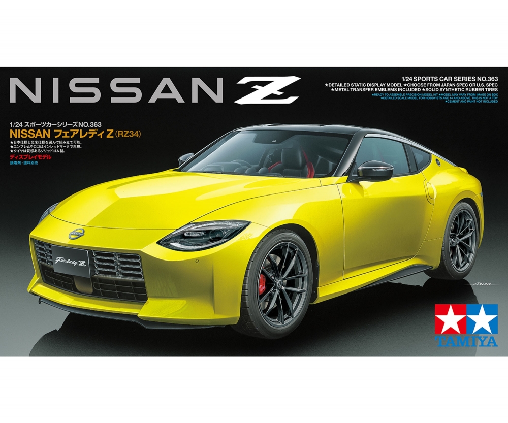 Tamiya Nissan Z 2022 1:24 Platik Modellbau Auto Bausatz