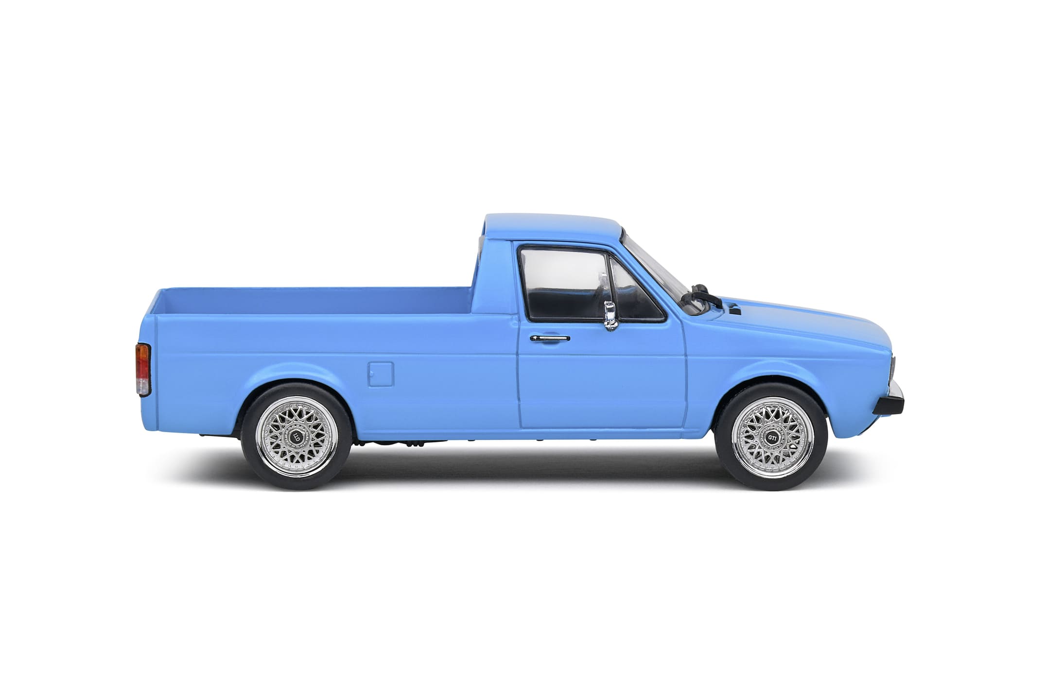 Solido 1_43 VW Caddy Pick Up Miami Blue Modellauto 1990