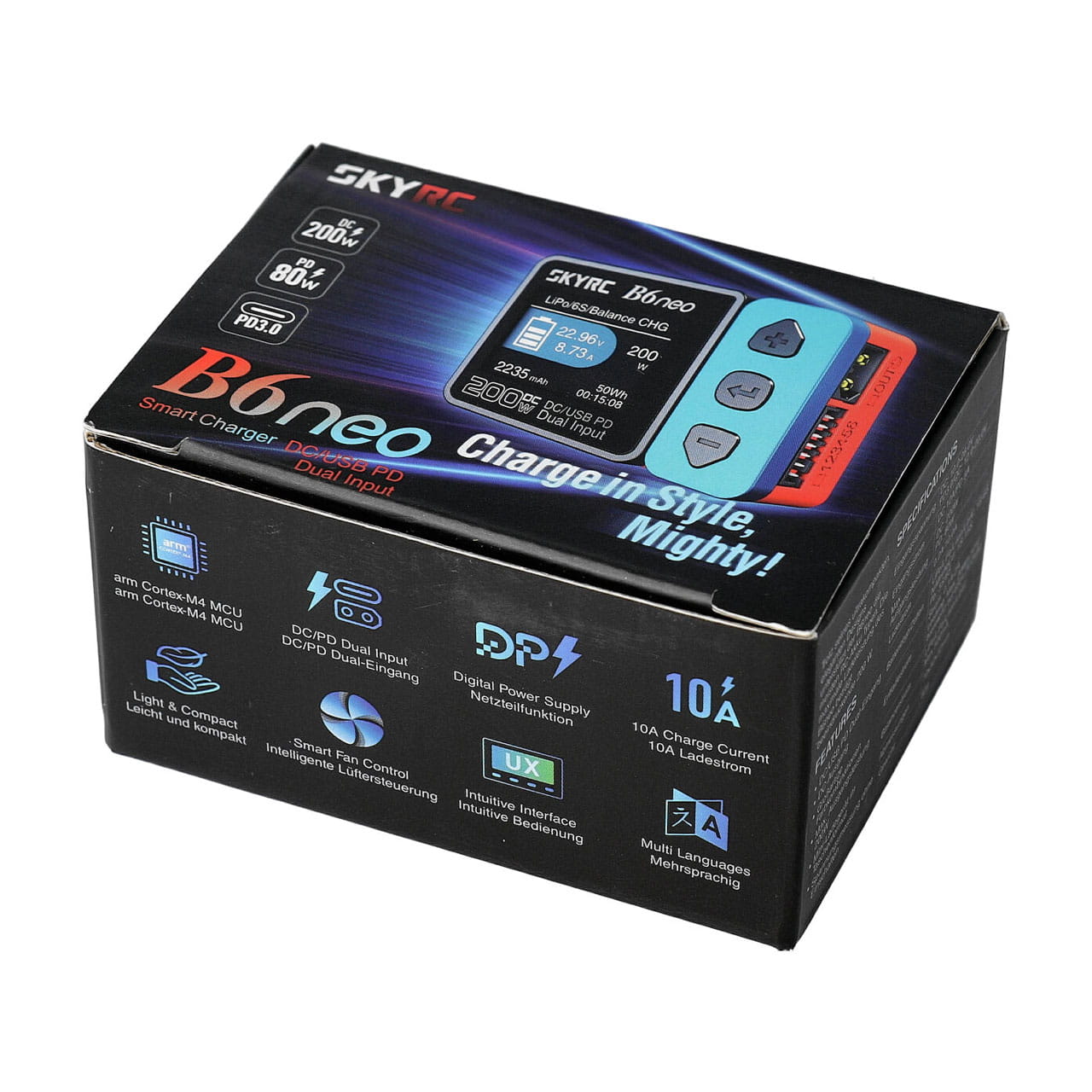 SkyRC Ladegerae B6neo Ladegeraet LiPo 1-6s 10A
