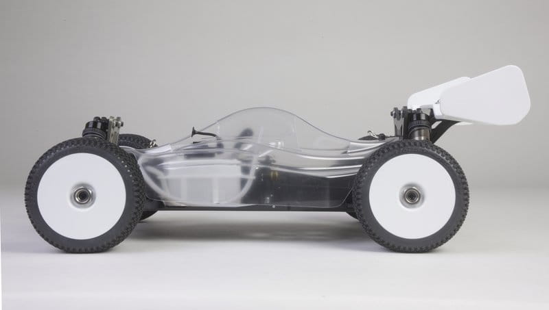 Hobao 1:8 RC Hyper VS Nitro Wettbewerb Buggy 80% ARR Roller (klare Ka