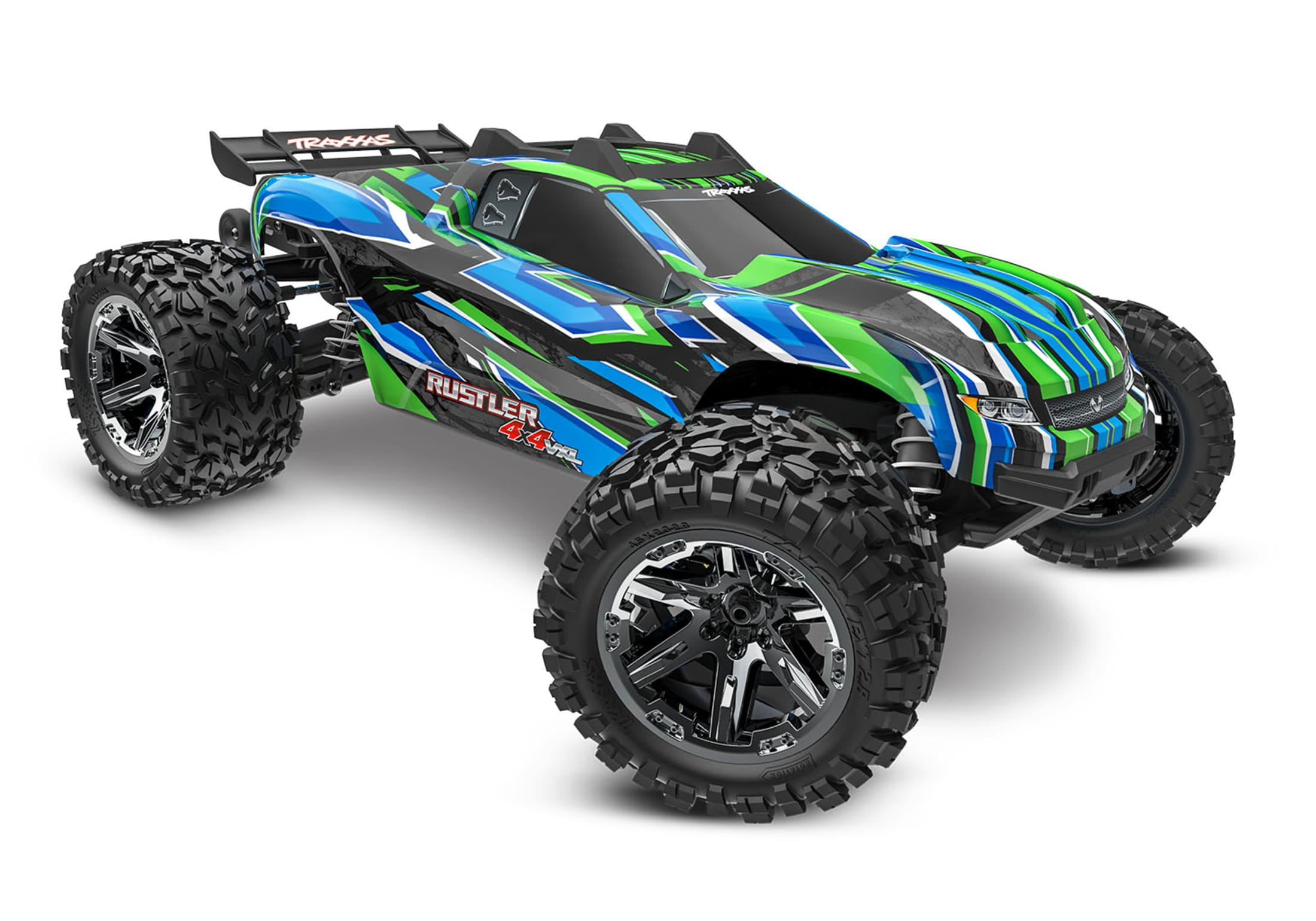 Traxxas RC Rustler 4x4 VXL HD RTR gruen