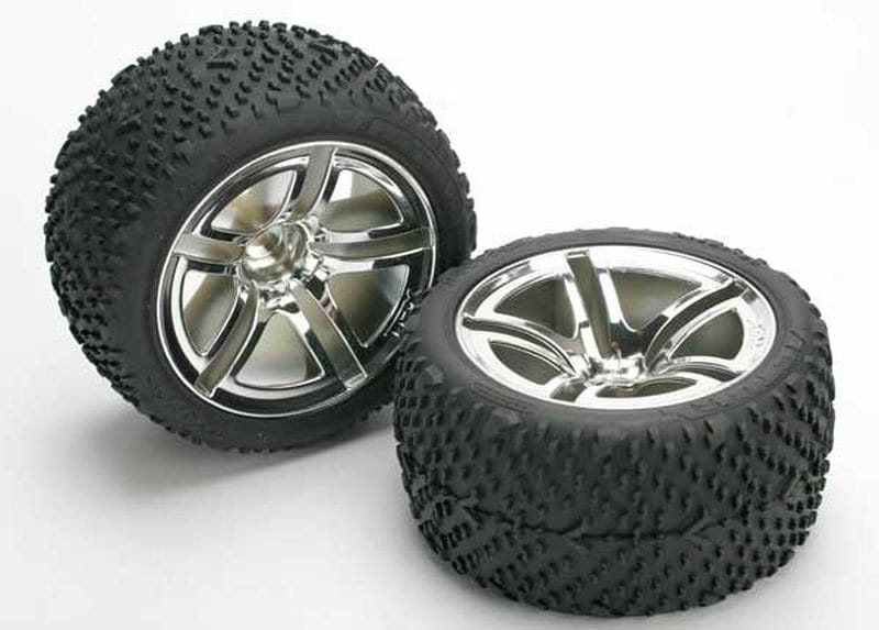 Traxxas Felgen _ Reifen verklebt - RC-Zubehoer