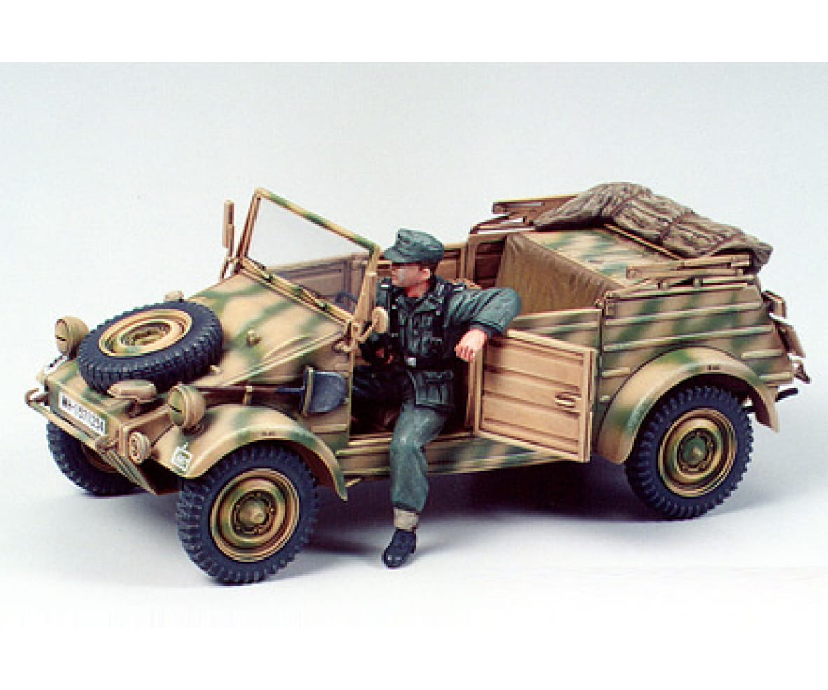 Tamiya WWII Pkw.K1 Kübelwagen Typ82 1:35 Plastik Modellbau Militär Bausatz