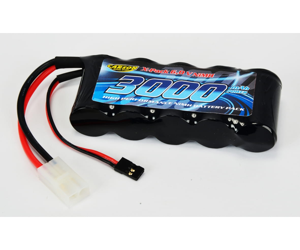 Pololu Paquete de baterías NiMH recargables: 6,0 V, 2200 mAh, 5x1 Pololu Paquete de baterías NiMH recargables: 6,0 V, 2200 mAh, 5x1