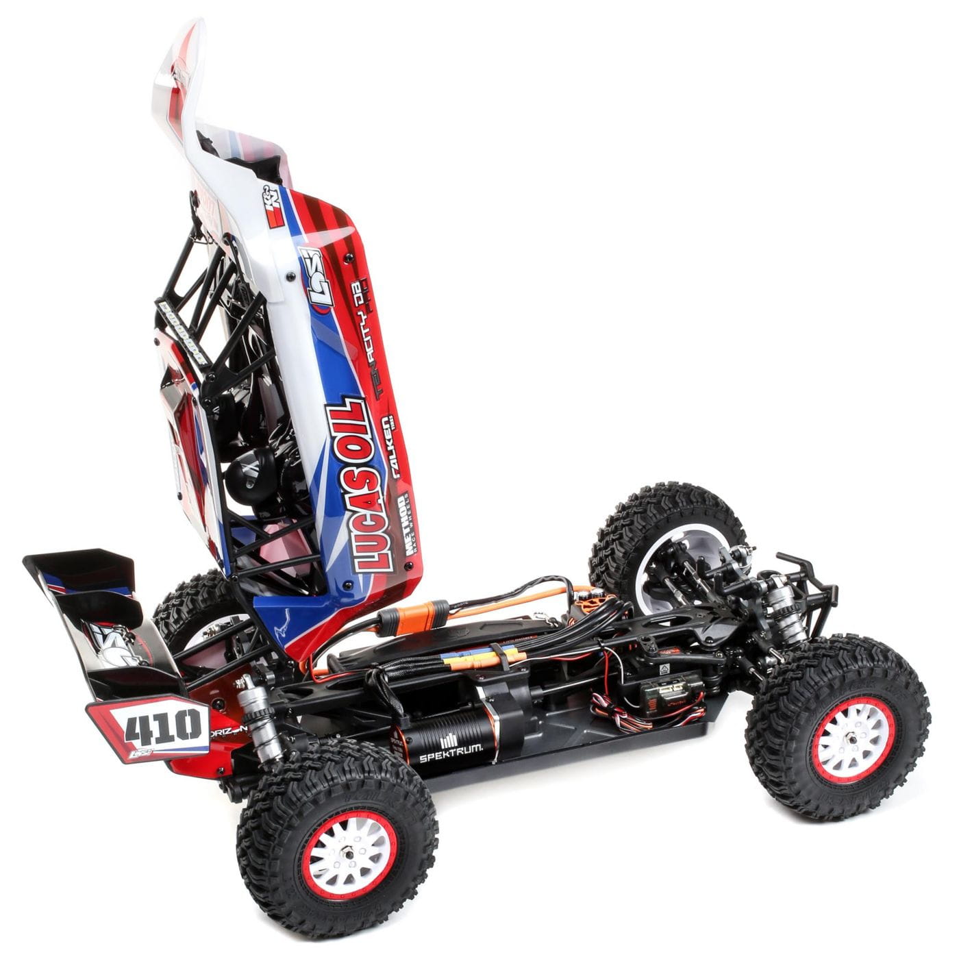 Losi 1:10 RC Buggy Tenacity DB Pro Spektrum Smart ESC 4WD RTR Lucas Oil