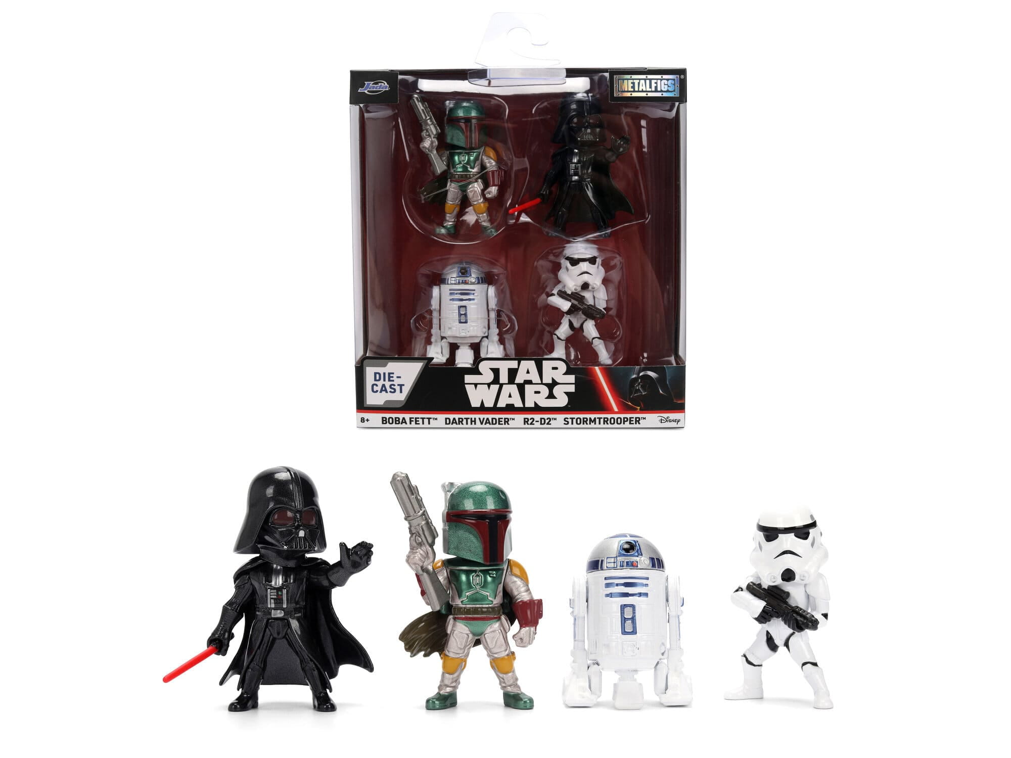 Jada Toys Star Wars 4-Pack Figurs 2.5_ Welle 1