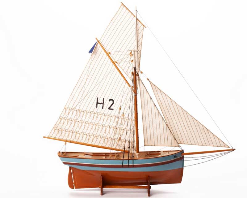 Billing Boats Holz Schiff Hennriette Marie Lotsenkutters 1:50 Baukasten