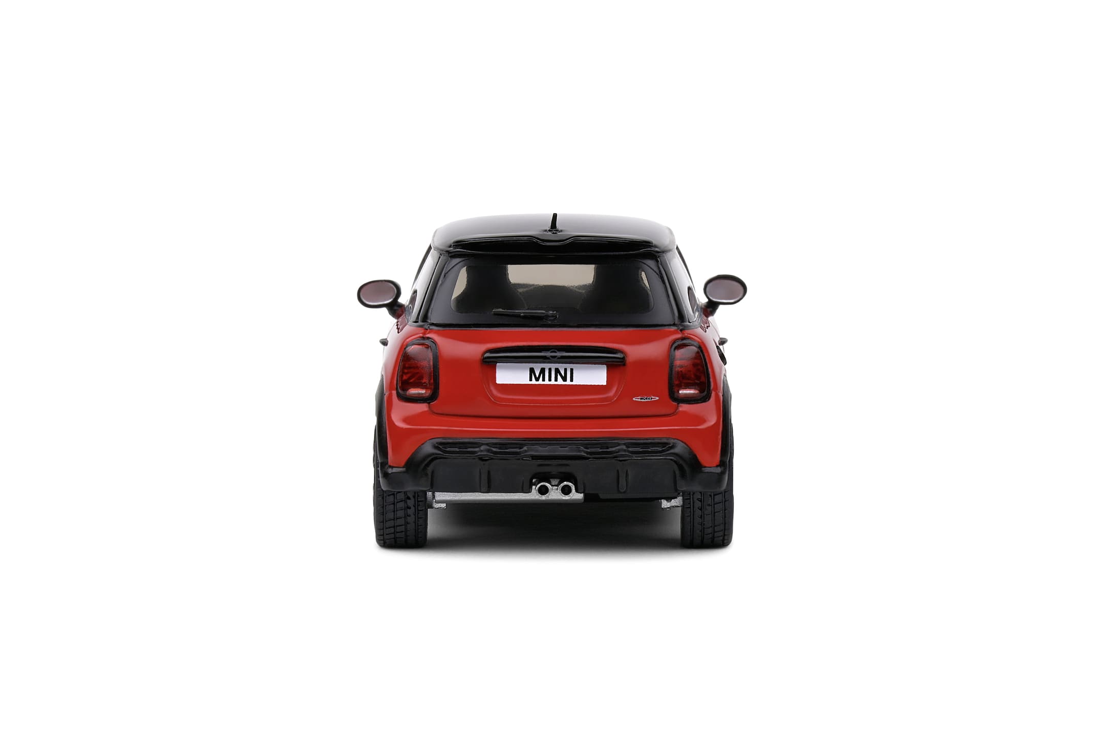 Solido 1_43 Mini Cooper John Works 2023 Modellauto rot - Detailreich und hochwertig