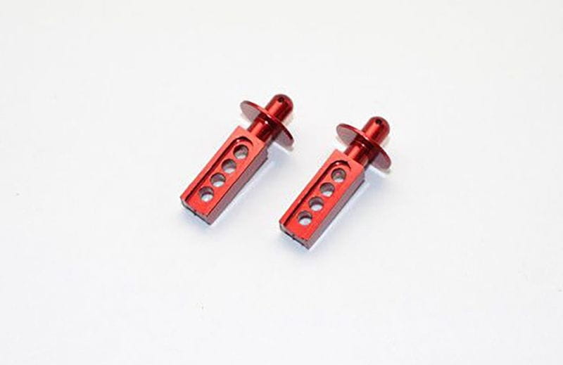 GPM Alu Karo-Steher eloxiert vorn rot fuer Traxxas 1_16 E-Revo - RC-Zubehoer