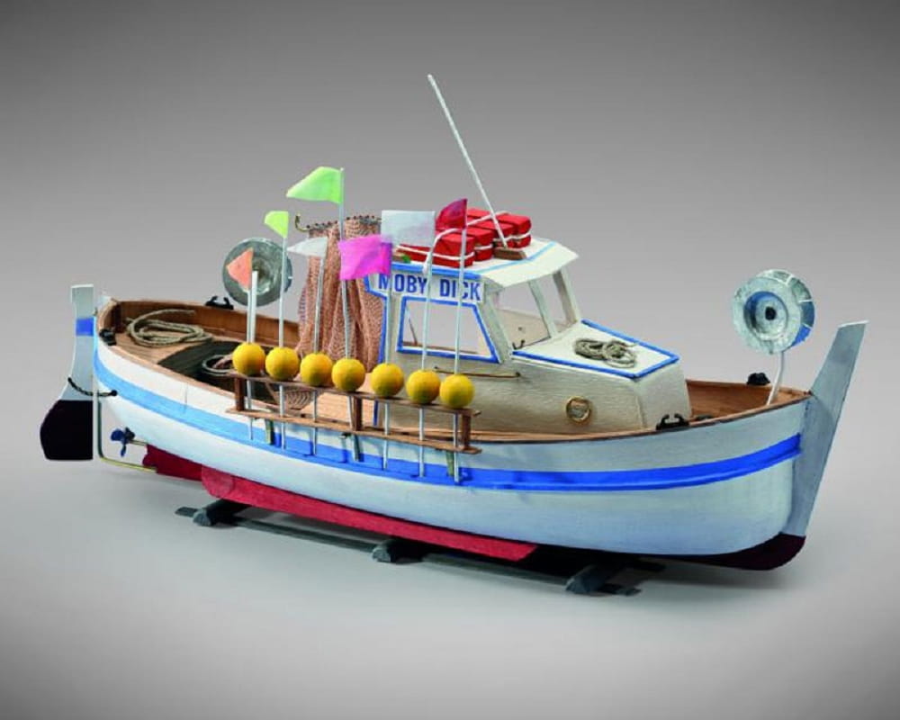 Mini Mamoli Schiff Moby Dick 1:35 Holz Bausatz
