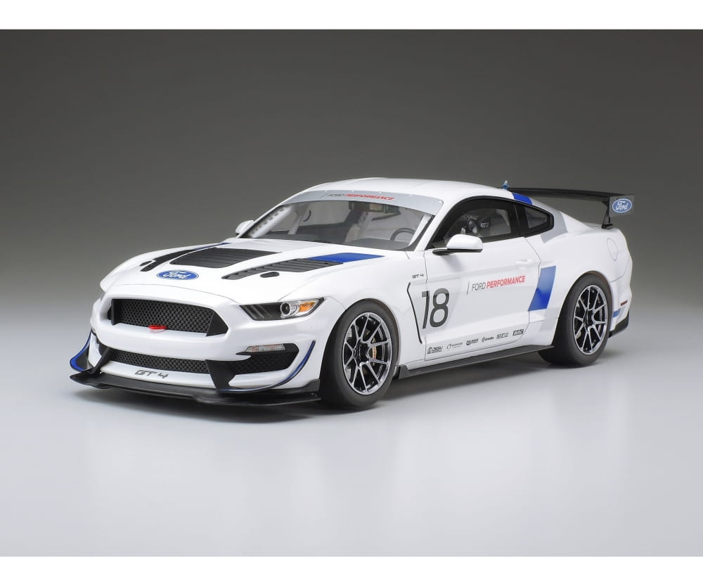 Tamiya Ford Mustang GT4 1:24 Platik Modellbau Auto Bausatz Tamiya Ford Mustang GT4 1:24 Platik Modellbau Auto Bausatz