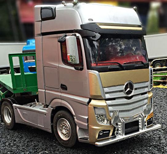 Lesu 1_14 Rammschutz Alu fuer TAMIYA Actros - RC-Zubehoer