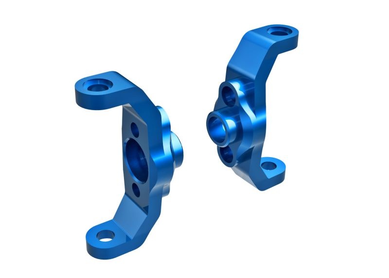 Traxxas C-Hubs 6061-T6 Aluminium blau l_r - RC-Zubehoer