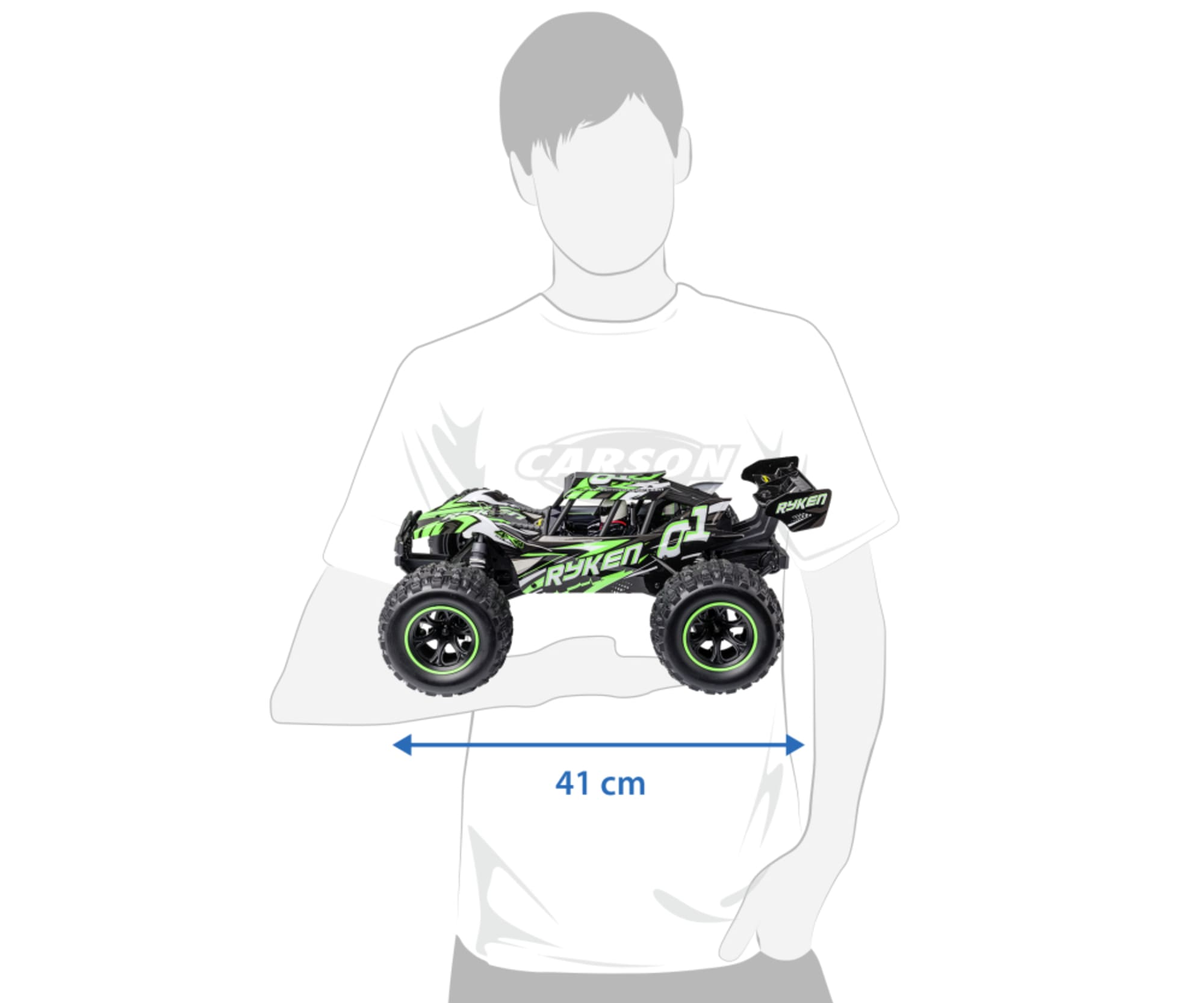 Carson XS Ryken RC Buggy 1_10 4WD gruen