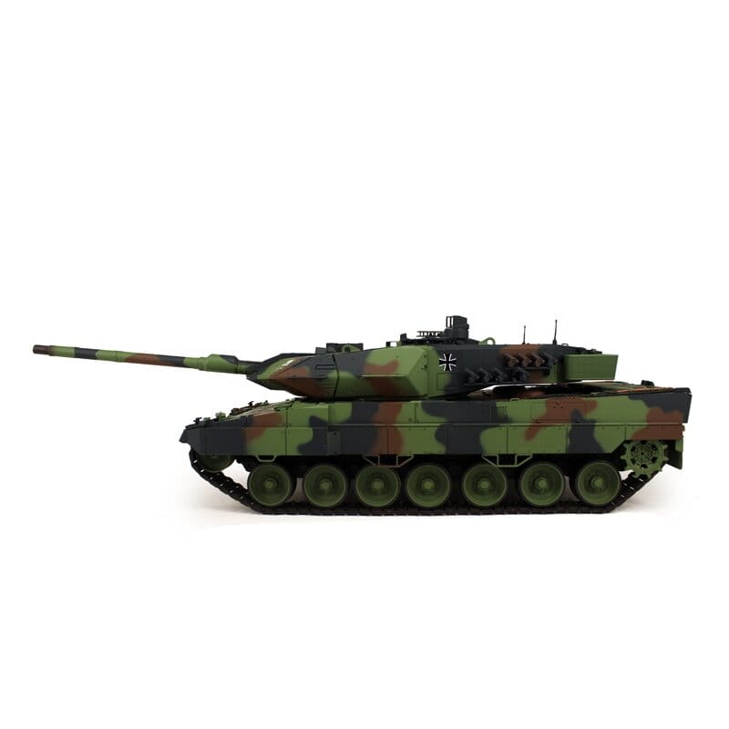 Heng Long RC Panzer Leopard 2A6 flecktarn BB+IR 1:16