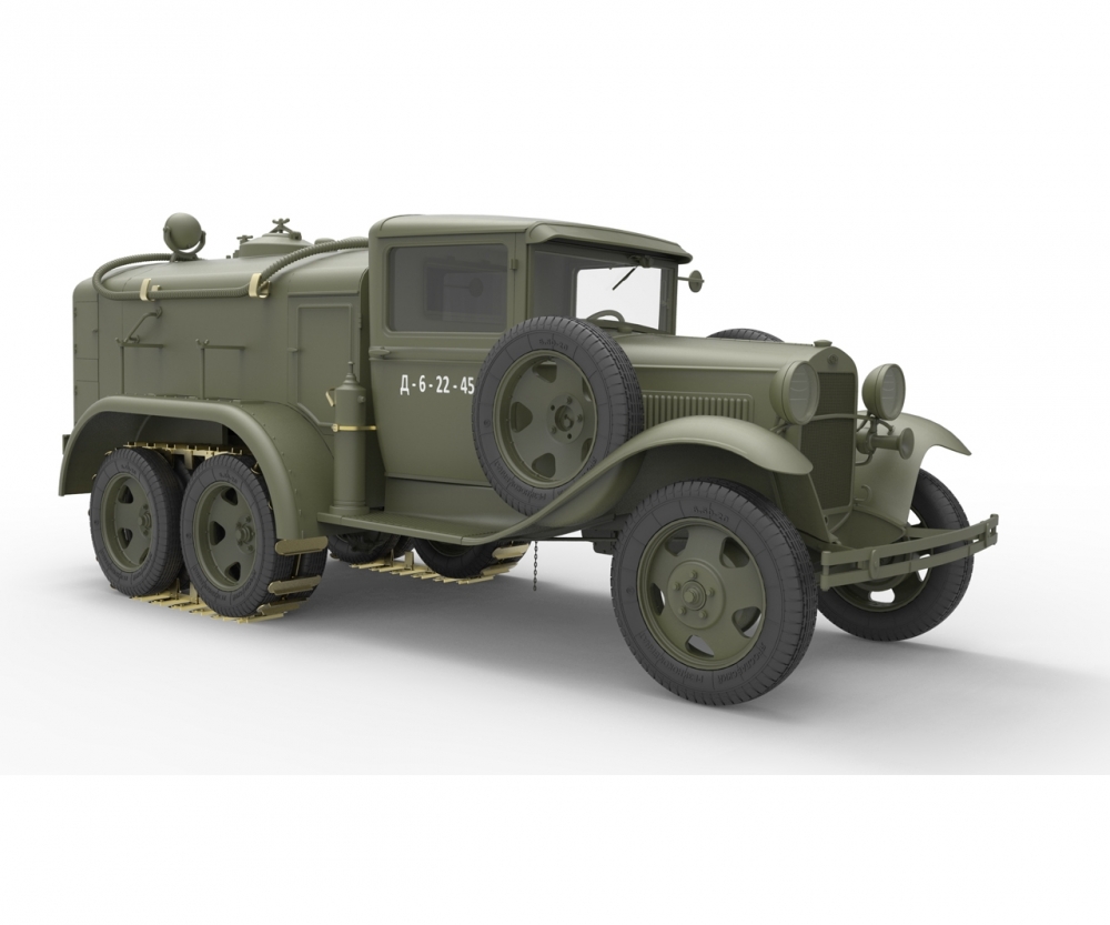 Plastikmodellbau von Miniart 1-35 bz 38 tankwagen mod 1939
