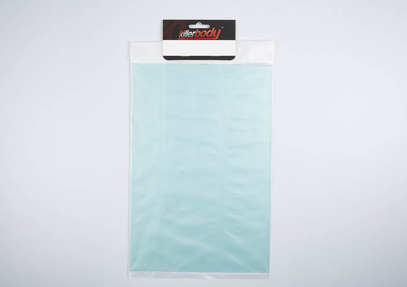 Killerbody Lexan Platte klar (203 x 305 x 1,2mm)