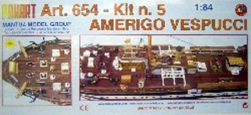 Mantua Amerigo Vespucci Baukasten 5. Schritt