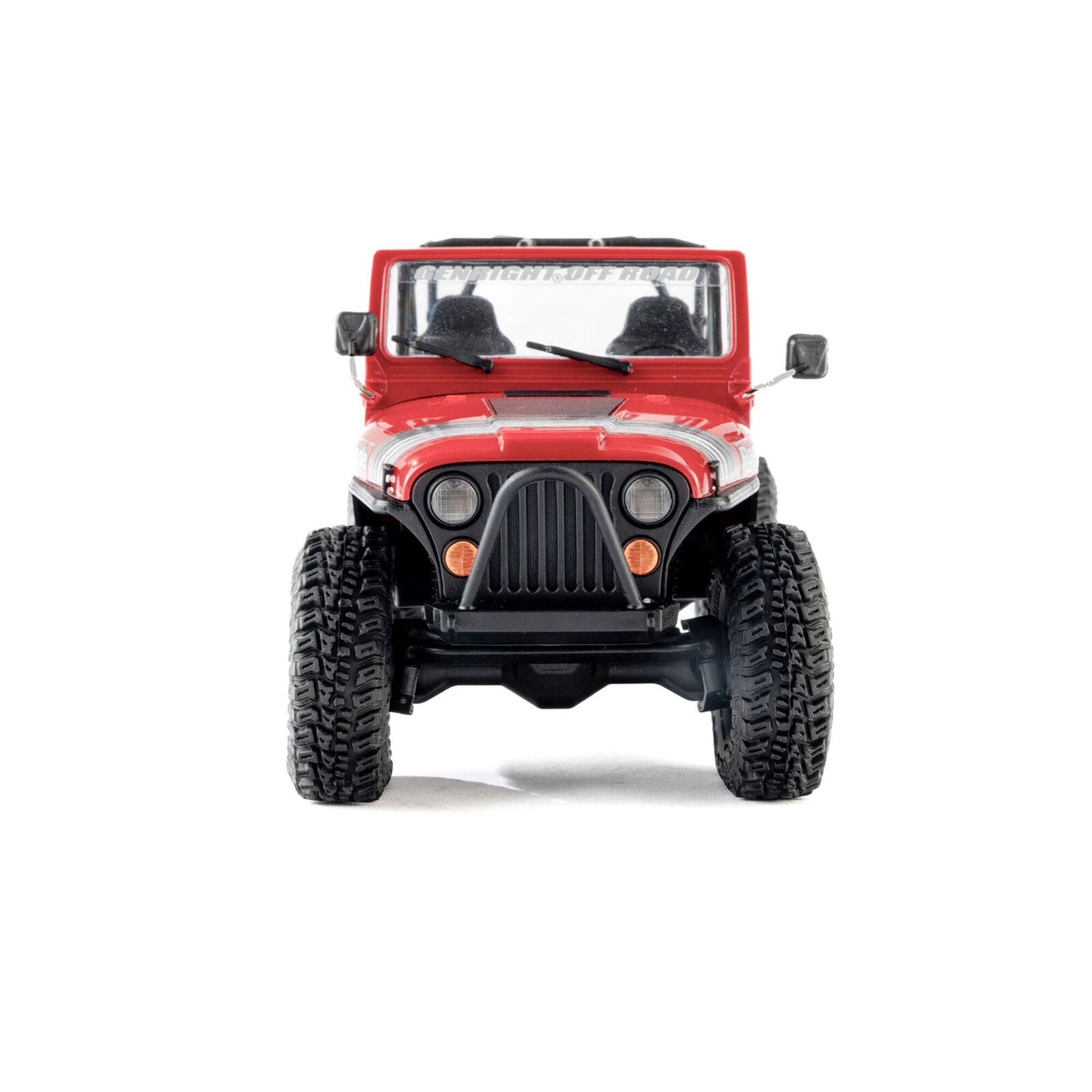 Axial SCX30 Jeep CJ-7 GenRight 1_30 RC Rock Crawler 4WD RTR in Rot mit Mickey Thompson Reifen