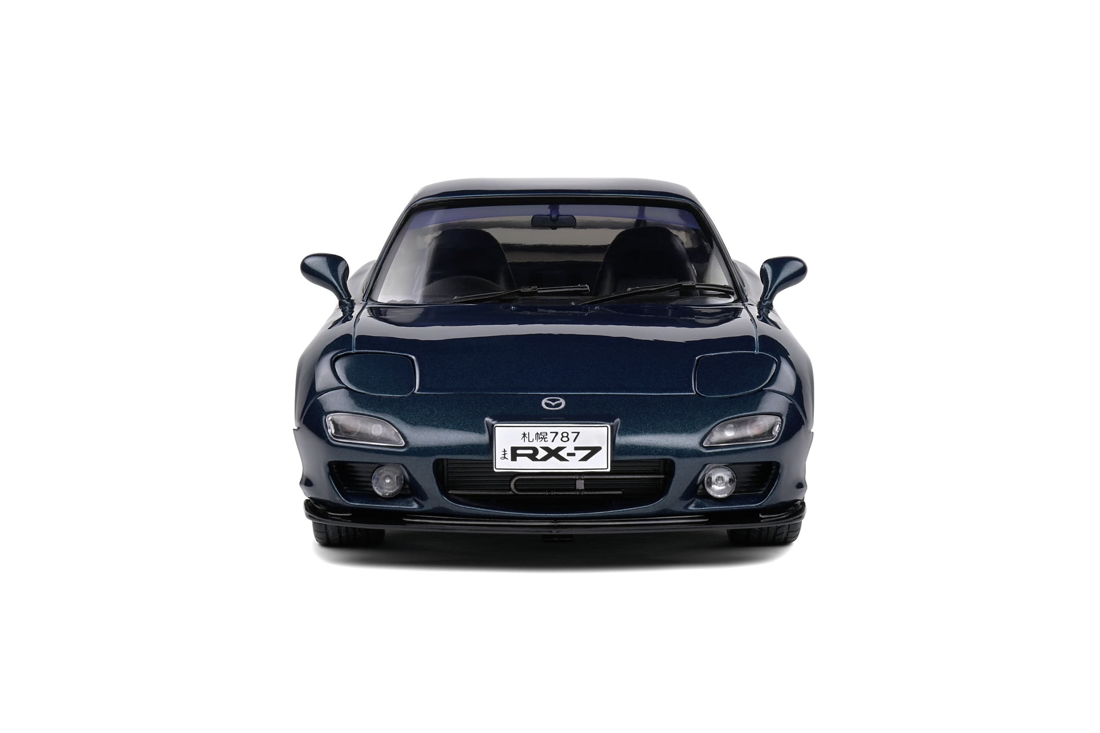 Mazda RX-7 FD3RS Modell 1_18 1994 in Montego Blue Mica_ Die-cast_ bewegliche Tueren