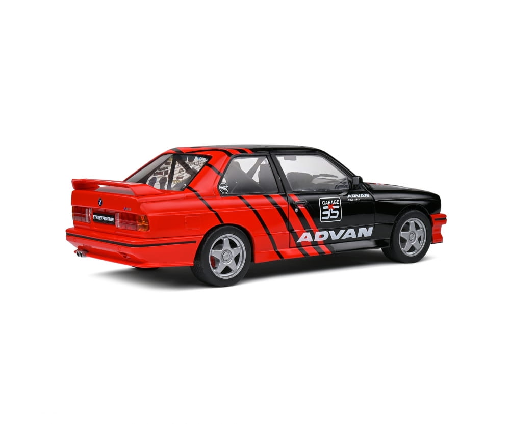 Solido 1_18 BMW E30 M3 ADVAN DRIFT Modellauto - RC-Zubehoer