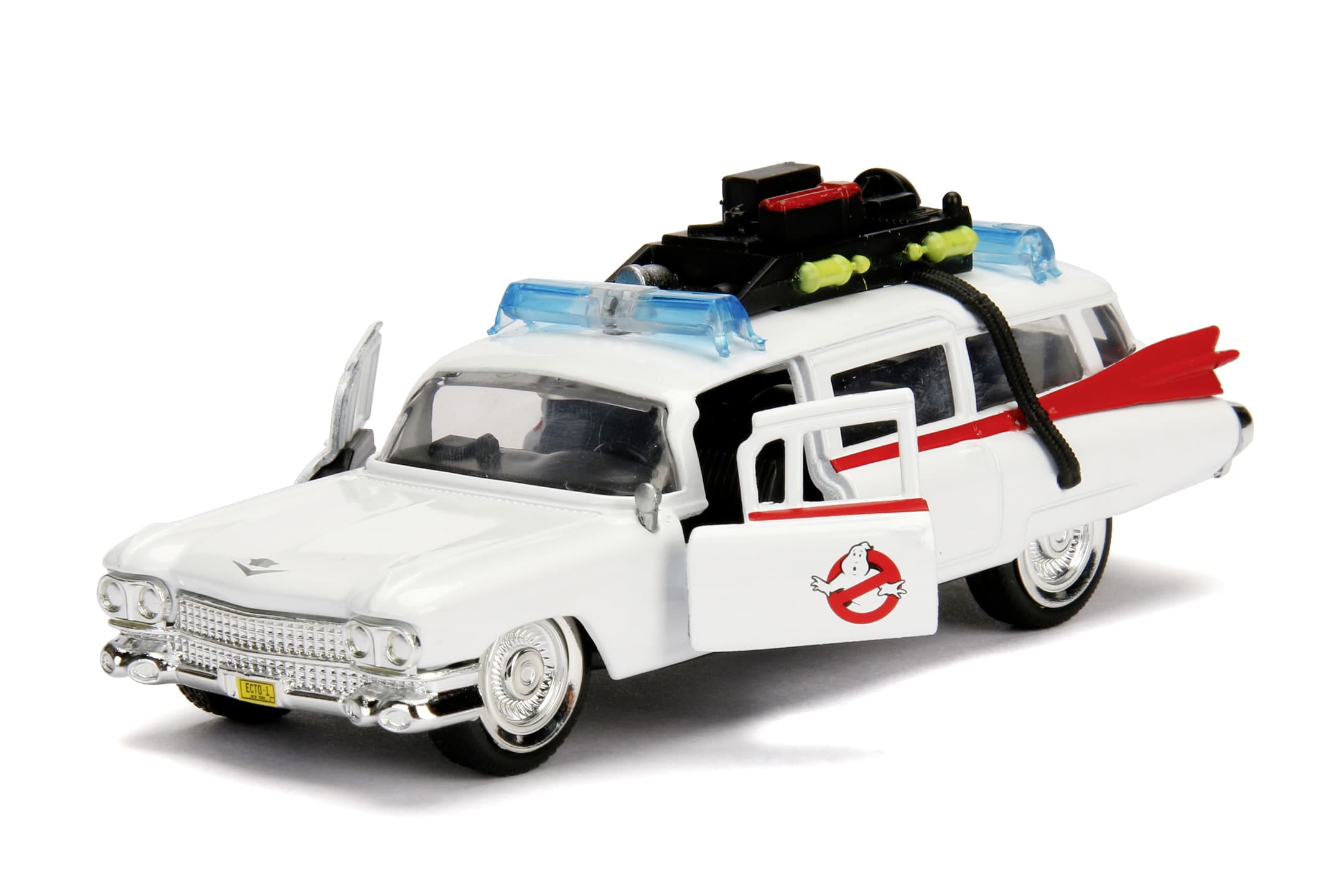 Jada Ecto-1 Ghostbusters 1_32 Modellauto Hollywood Rides Sammlerstueck Jada Ecto-1 1_32 Ghostbusters Modellauto aus der Hollywood Rides Serie