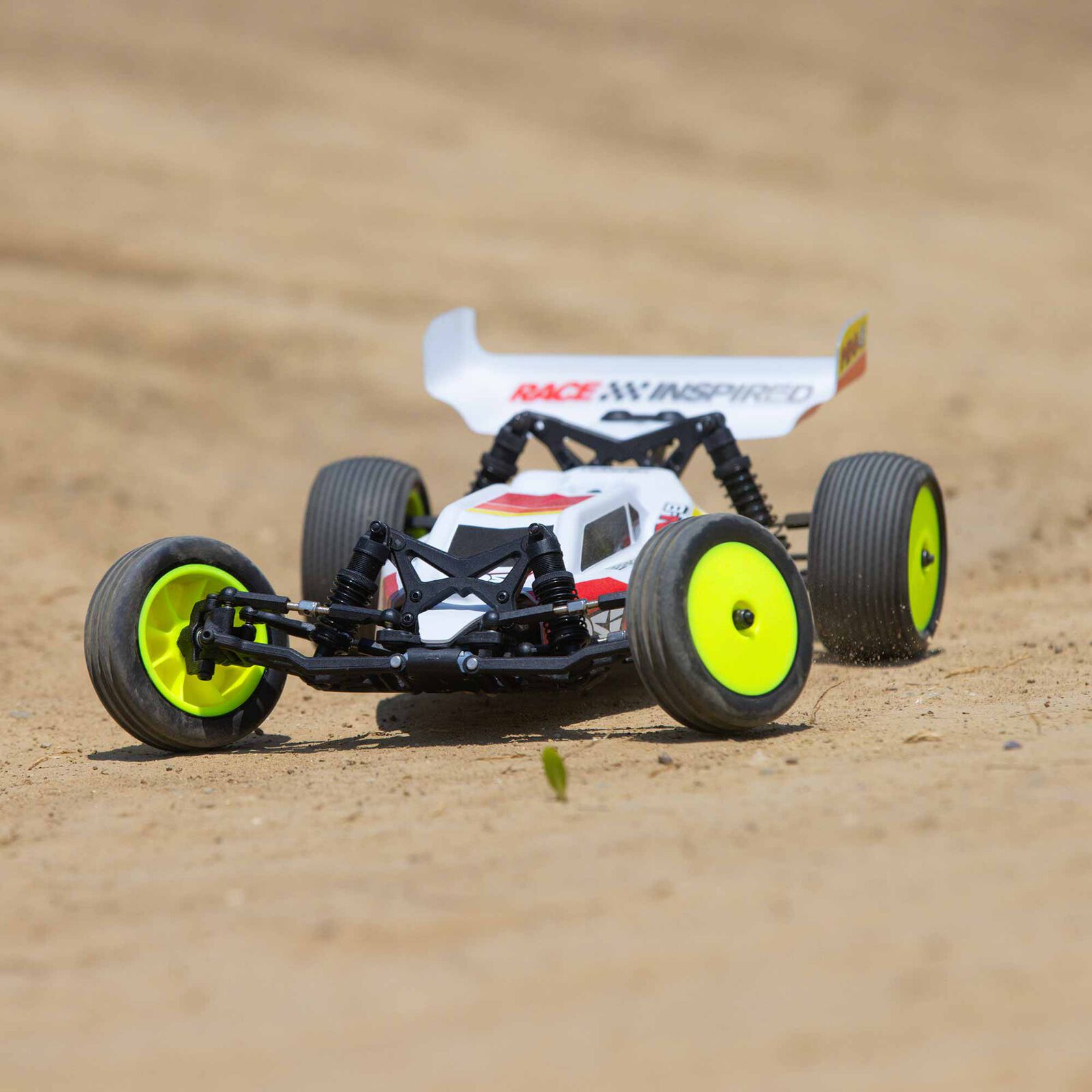 Losi RC Mini-B 2WD Buggy Brushless RTR 1:16 Rot