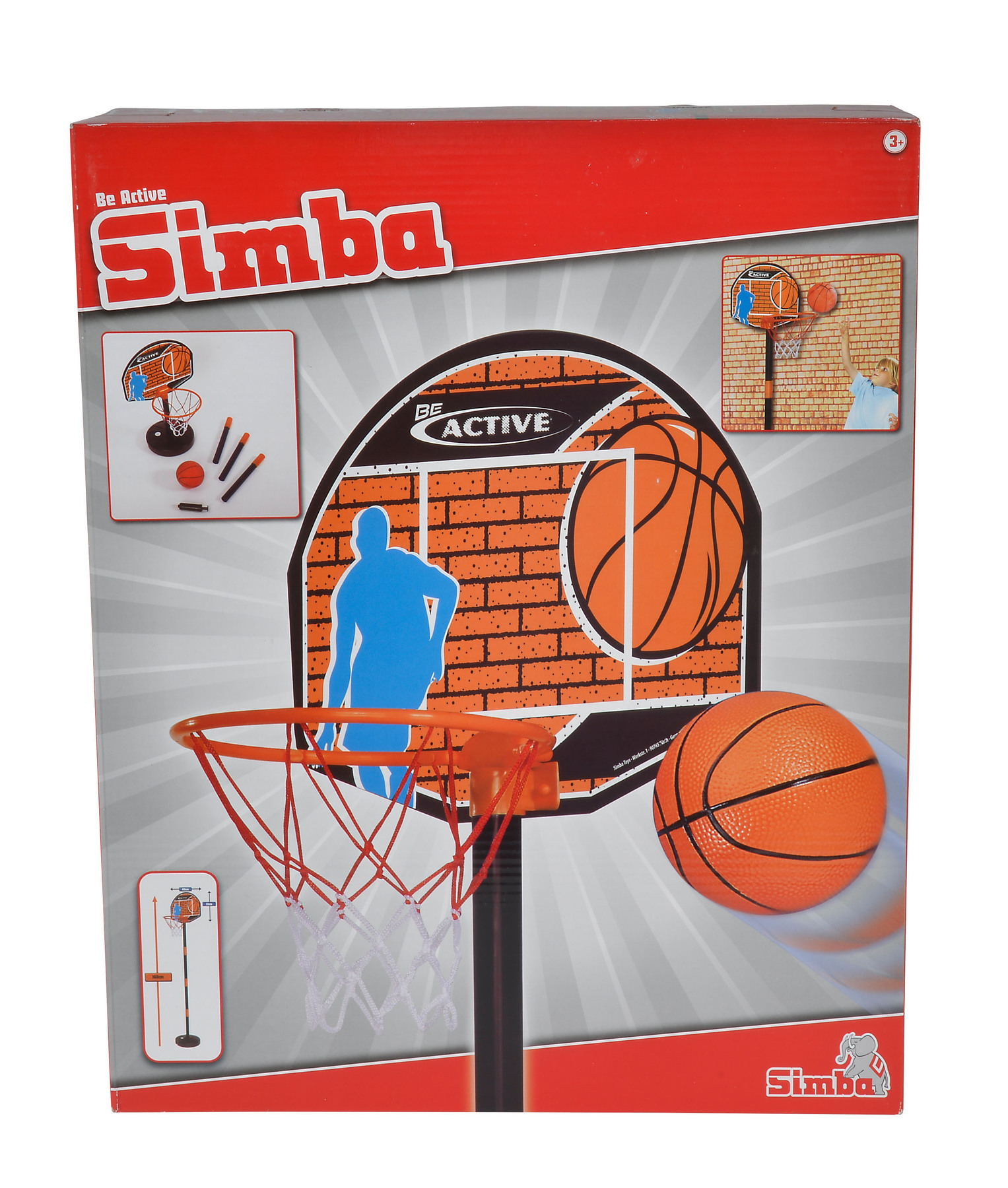 Simba Basketball Set mit Ständer