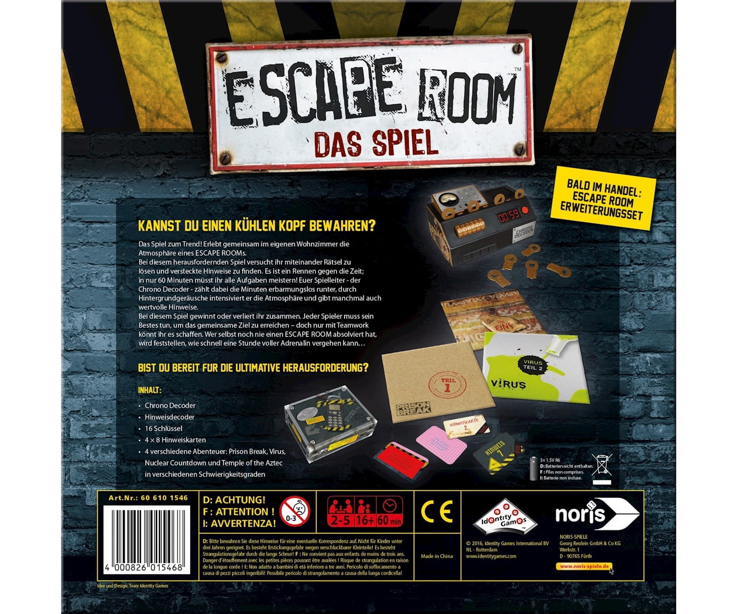 Noris Escape Room Das Spiel