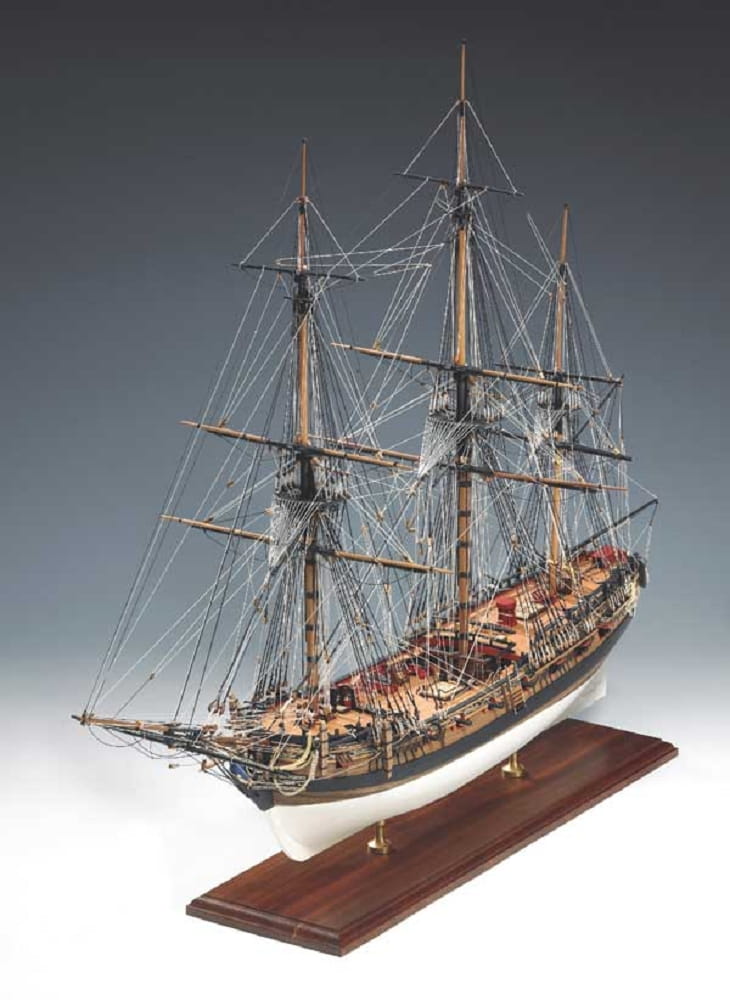hms fly bausatz 1 64 modell schiff H_M_S. Fly Bausatz im Massstab 1_64 - Modell eines historischen Schiffs aus Holz